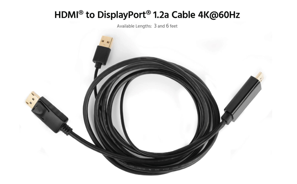  BENFEI 4K DisplayPort to HDMI 6 Feet Cable, Uni