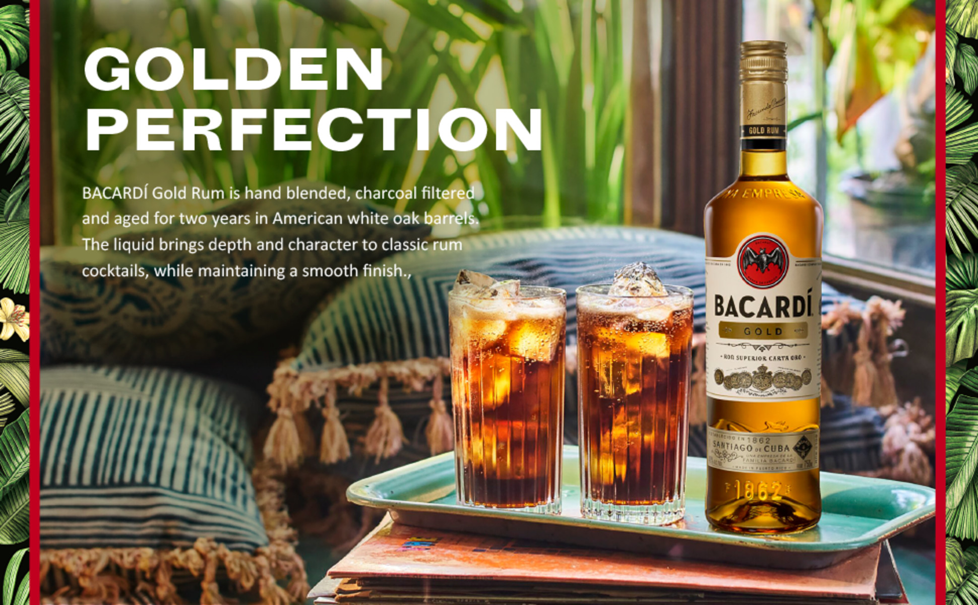 Jensen's Liquors  Bacardi Gold Rum Pet 750 ML