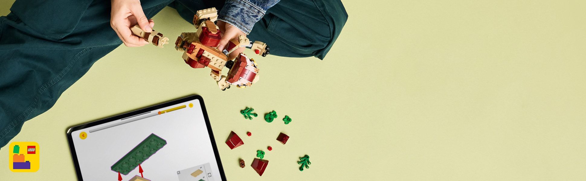 Young builders can zoom in, rotate sets in 3D and track their progress using the fun, intuitive LEGO Builder app.