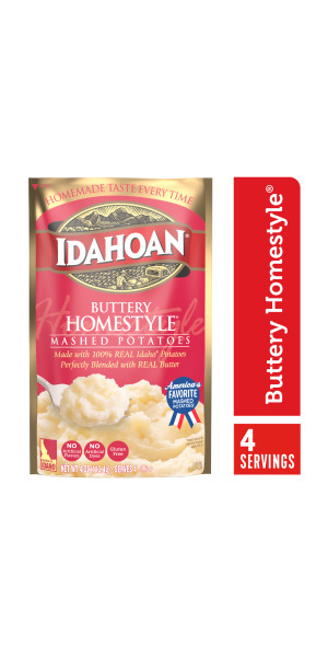 Idahoan® Loaded Baked® Mashed Potatoes Family Size, 8 oz (Pack of 8)