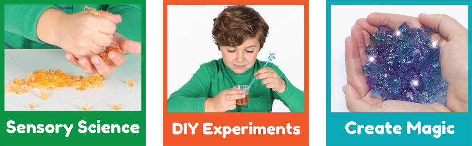 Creativity for Kids Magical Mixing DIY Sensory Science Kit - 11 Science  Experiments for Kids 6-8, 8-12