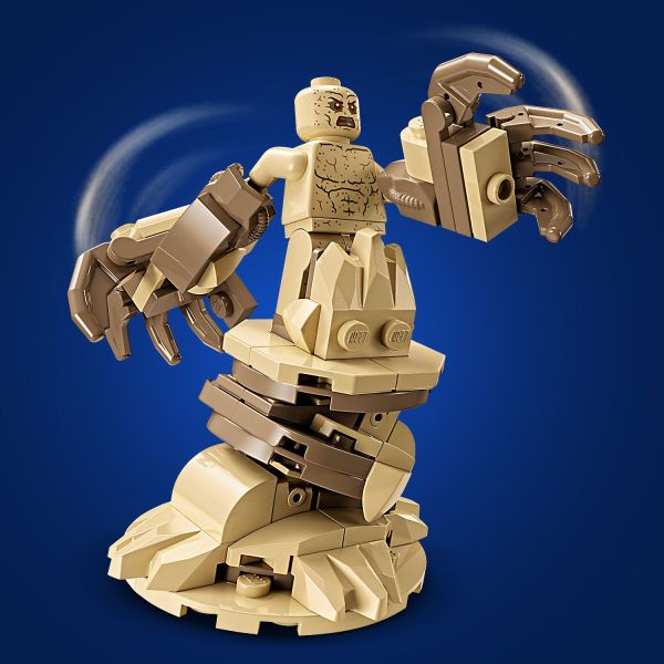The ever-shifting Sandman emerges with a supersized arm.