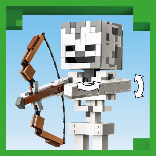 Use the jointed neck and arms to make different action poses.