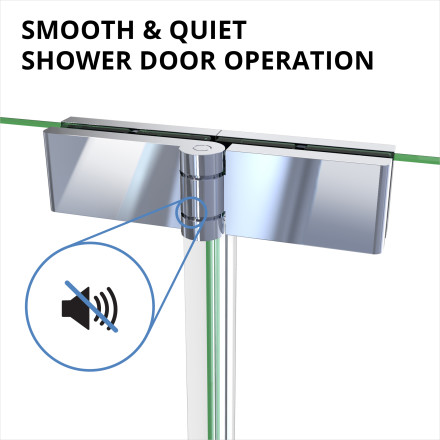 BUTTERFLY - S DreamLine Butterfly-S 35.5 in. W x 73.875 in. H Sliding Semi