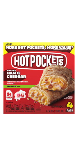 Hickory Ham & Cheddar (Crispy Buttery Crust)