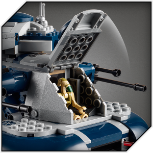 LEGO Star Wars: The Clone Wars Armored Assault Tank (AAT) 75283 Building  Toy Set (286 Pieces) 