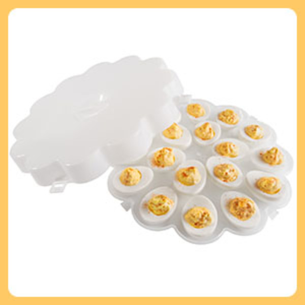 GoodCook Covered Deviled Egg Tray - Each - Tom Thumb