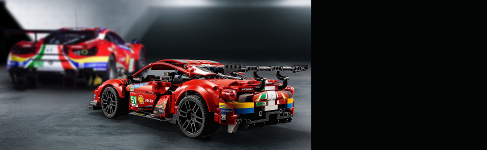 LEGO Technic Ferrari 488 GTE AF Corse #51 42125 by LEGO Systems