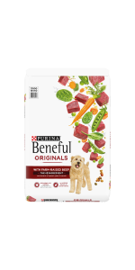 Purina Beneful Originals With Real Salmon Adult Dry Dog Food - 28lbs :  Target