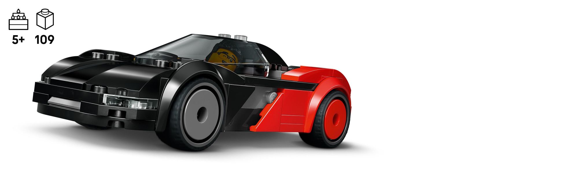Kids get to enjoy an immersive building experience, before heading out for imaginative adventures with the toy electric car.