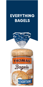 Thomas' Everything Bagels, 6 count, 20 oz