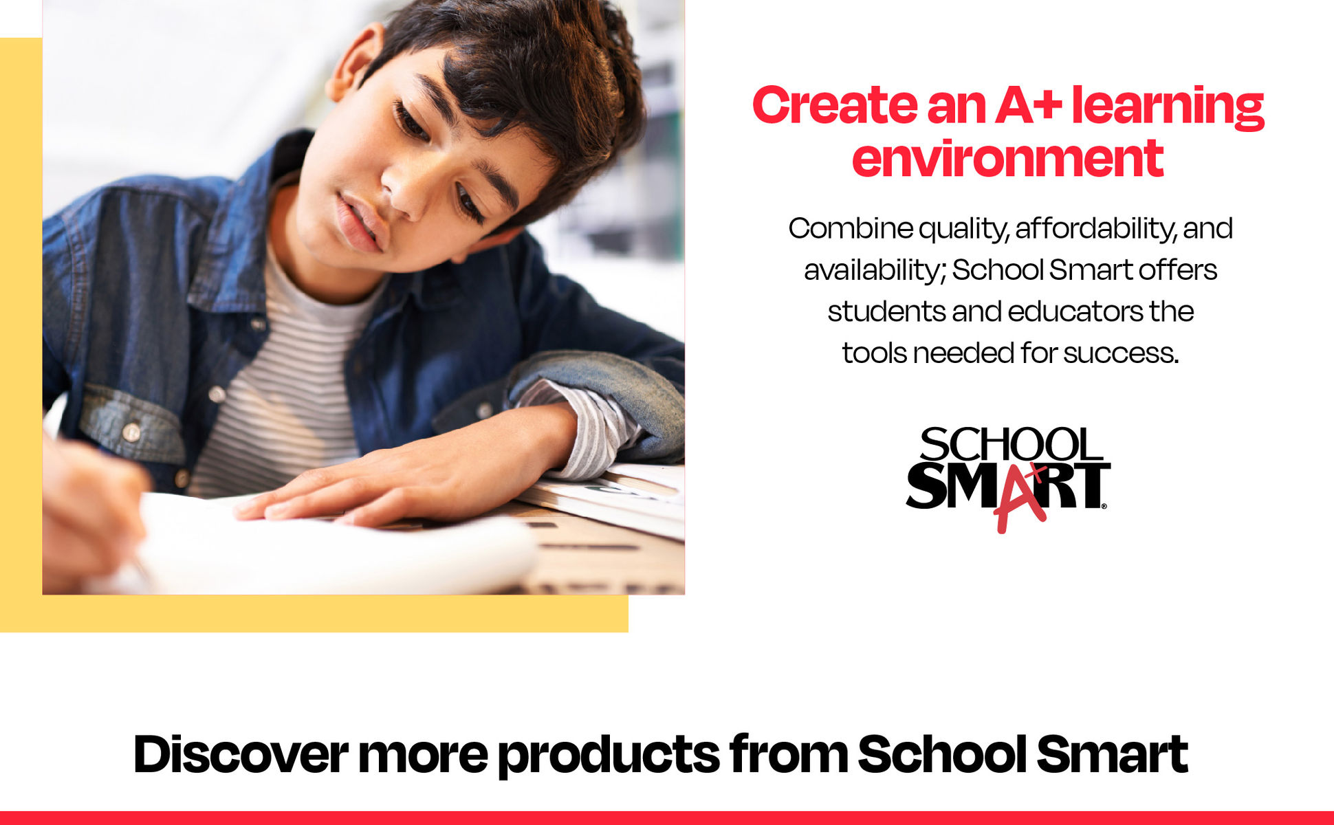 School Smart promotes affordable learning tools for students and educators.