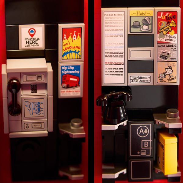 Add either a vintage rotary phone or a 1980s-style phone.