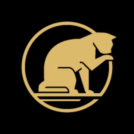 icon of cat grooming itself