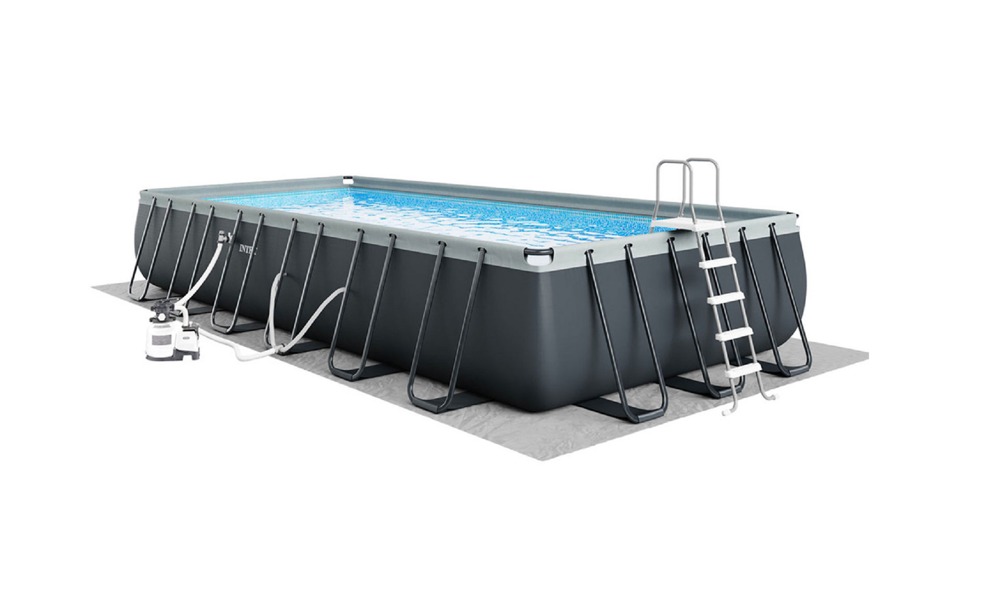 Intex 24 ft. x 12 ft. x 52 in. Rectangular Ultra XTR Frame