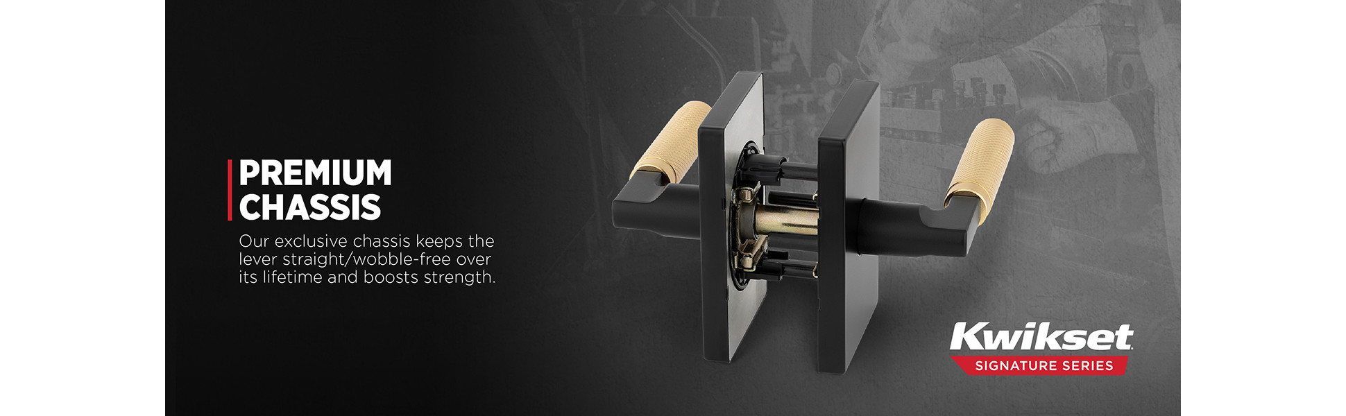 Kwikset Prava Matte Black Half-Dummy Reversible Door Handle 788PVL