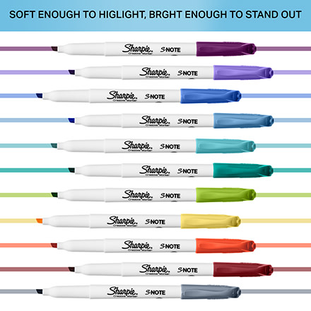 Sharpie S-Note Creative Highlighters, Toy Story 5 Packaging