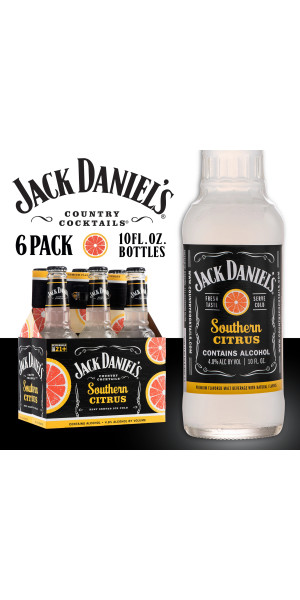 Jack Daniel's Berry Punch Malt Beverage, 6 Pack, 10 fl oz Bottle