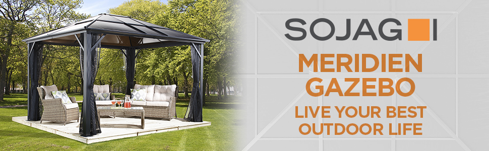 SOJAG Meridien Gazebo - Live your best outdoor life