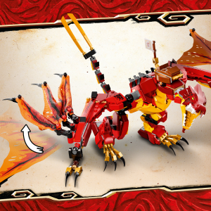 LEGO NINJAGO Sets: 71753 Fire Dragon Attack NEW-71753