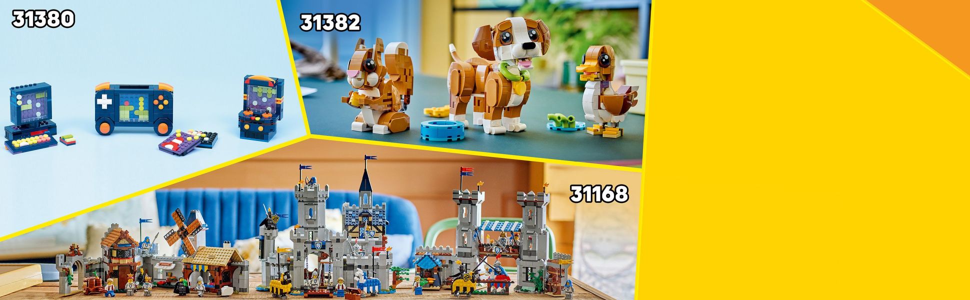 Discover other 3 in 1 LEGO Creator sets