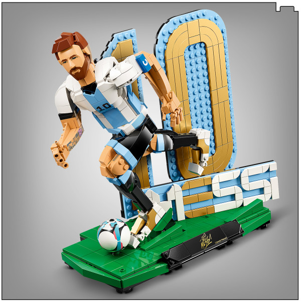 Includes a large number 10 and a name plaque.