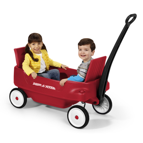 Radio flyer double seater wagon on sale