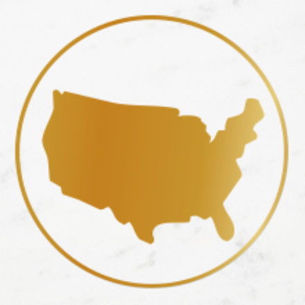 Graphic of the United States of America