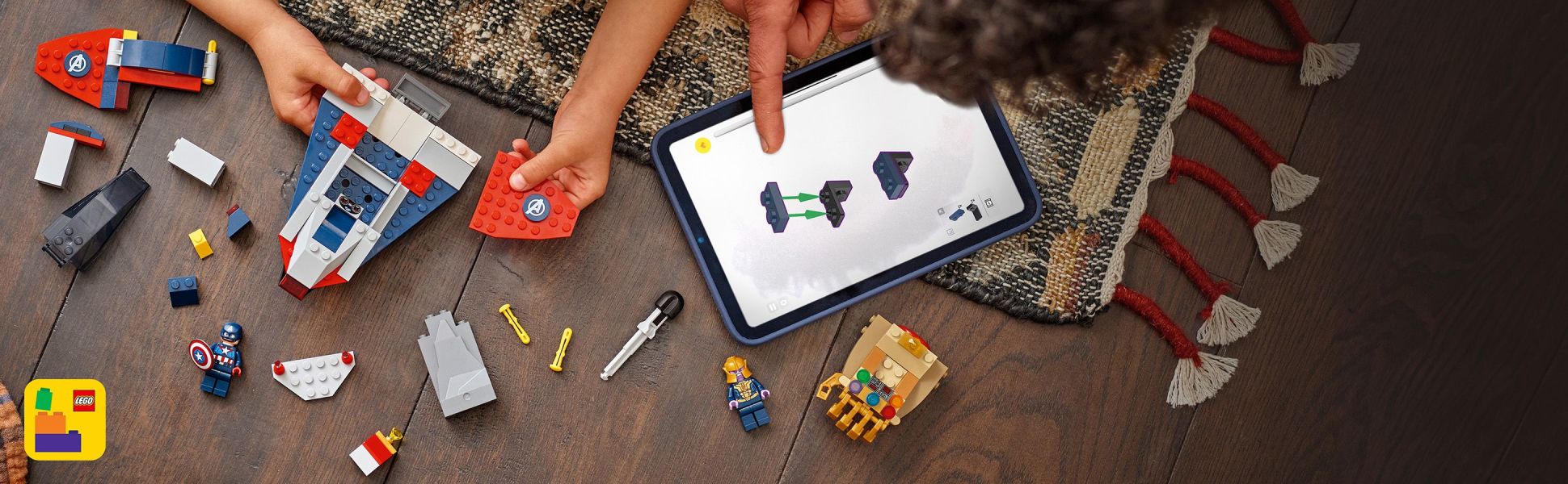 Builders can zoom in, rotate sets in 3D and track their progress using the fun, intuitive LEGO Builder app.