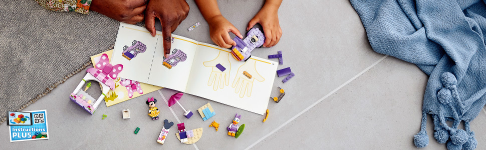 Intuitive Digital Instructions PLUS, in the LEGO &nbsp;Building Instructions app, are made for kids aged 4 and up as they build.