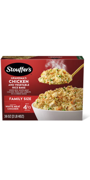 Grandma's Chicken and Vegetable Rice Bake