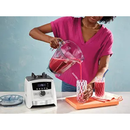Vitamix Ascent Series A3500 Blade Original Blender, White, Gourmet