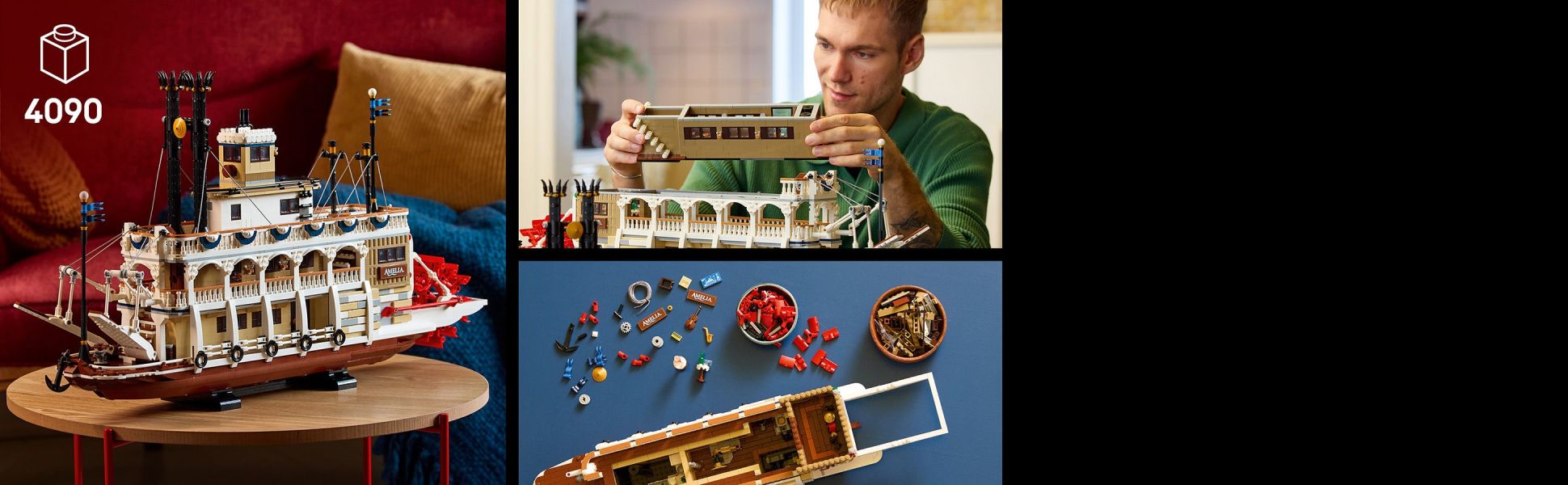 Spend quality time recreating a classic river steamboat that has been refurbished for entertainment tours.