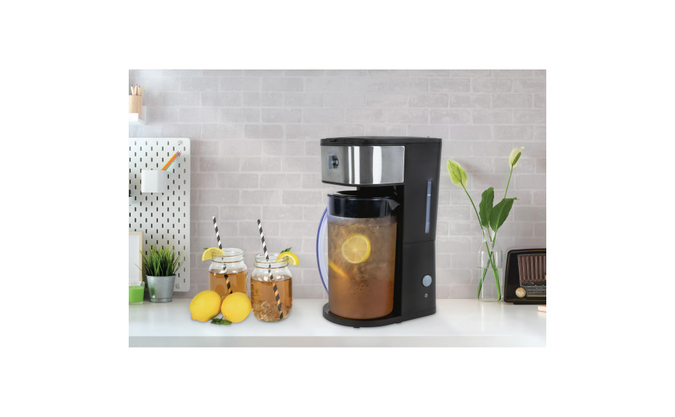 Vetta 10-Cup Iced Tea Maker with Adjustable Strength Selector for Tea and  Iced Coffee