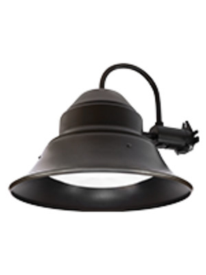 Commercial Electric 250 Lumens Integrated LED Bronze Dusk to Dawn