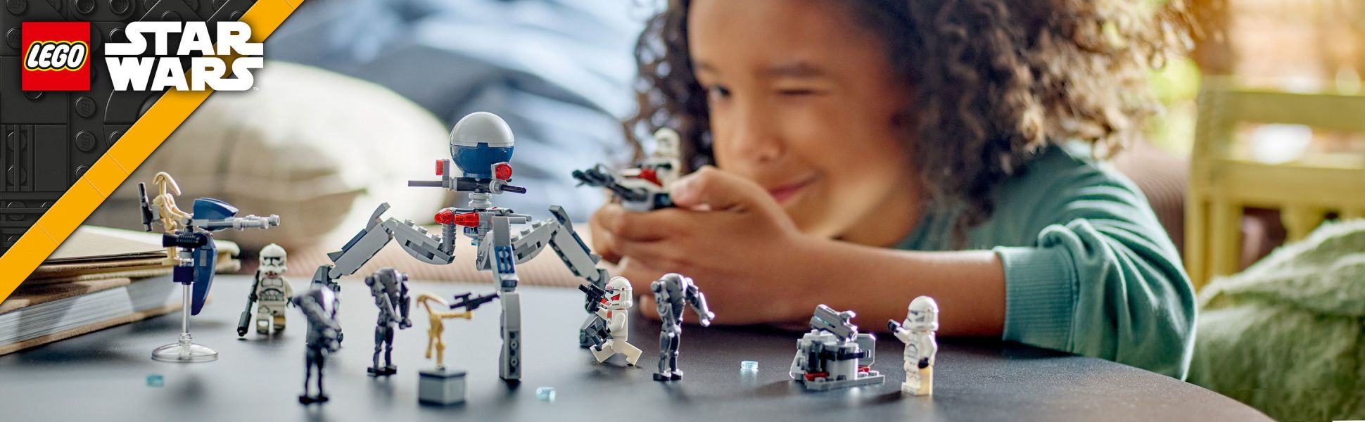 LEGO Star Wars Clone Trooper & Battle Droid Battle Pack Set for