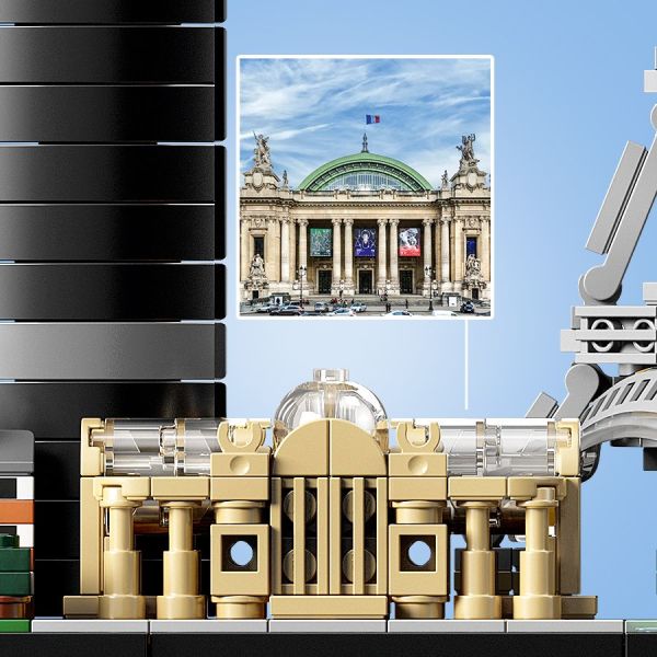 Large exhibition and museum complex with a glass dome.