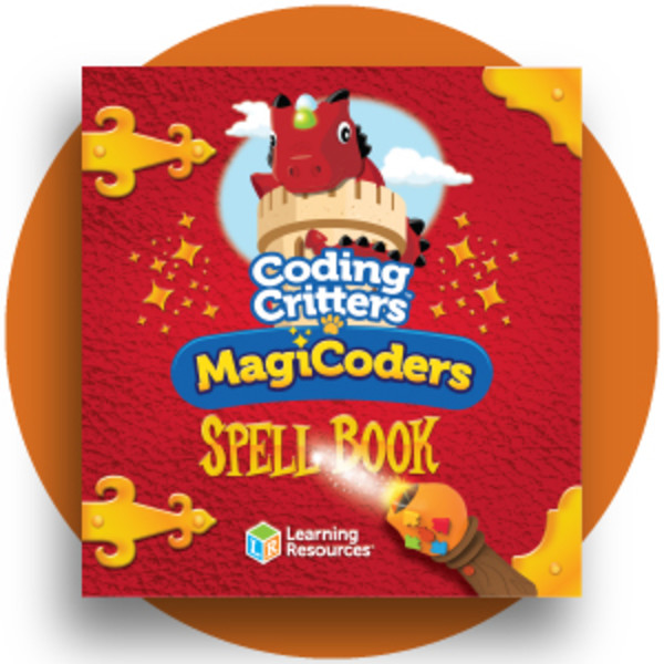 Coding Critters MagiCoders: Blazer The Dragon - Screen-Free STEM Coding Toy For Preschoolers
