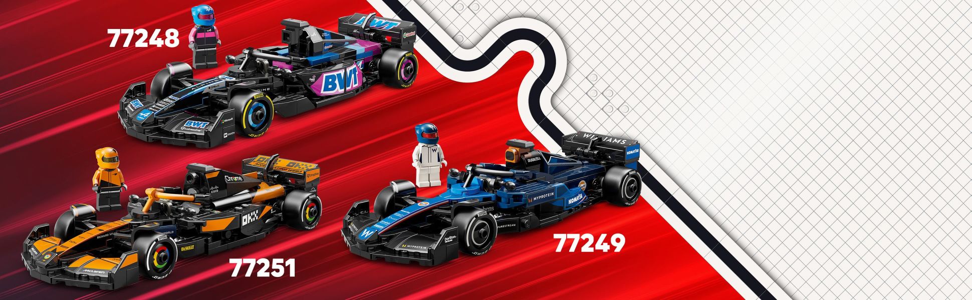 LEGO Speed Champions MoneyGram Haas F1 Team VF 24 Race Car