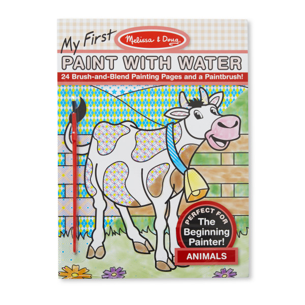 My First Paint with Water - Farm Animals