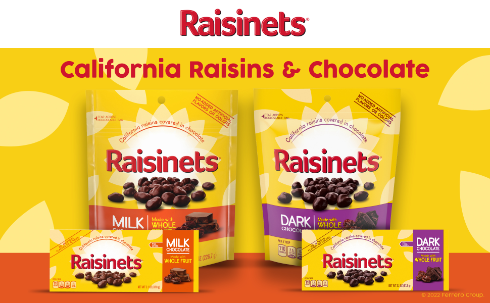 Raisinets Raisins, Milk Chocolate - 3.1 oz