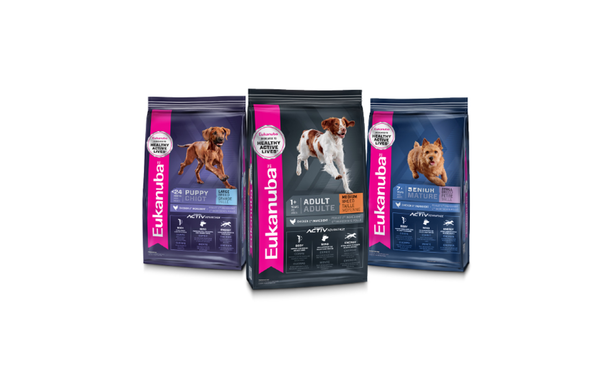 Eukanuba Adult Medium Breed Chicken Flavor Dry Dog Food, 40