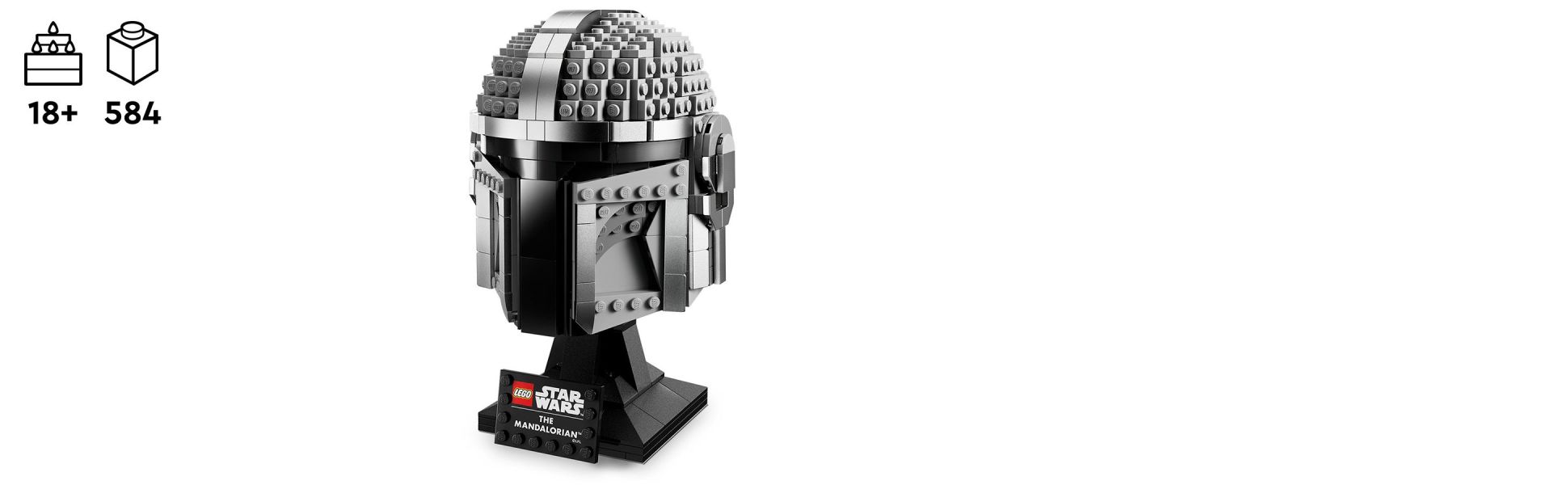 The Mandalorian™ Helmet 75328 | Star Wars™ | Official LEGO® Shop SE