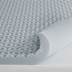 Dream Serenity Cool Point Topper In Memory Foam Per Letto King Size, 7,6 Cm, Effetto Digitopressione Reversibile, Traspirante