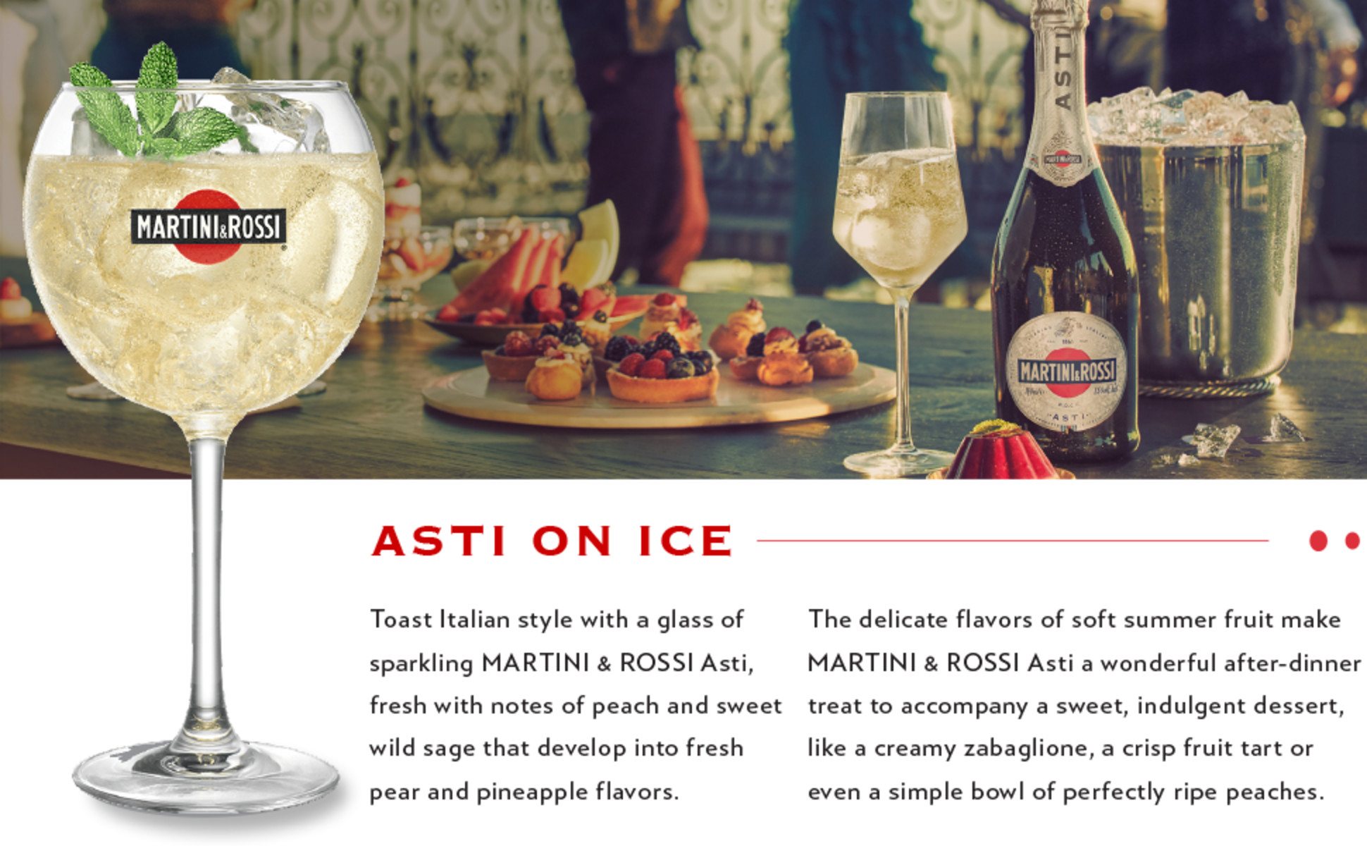 Martini & Rossi Asti Sparkling Wine, 750 mL 