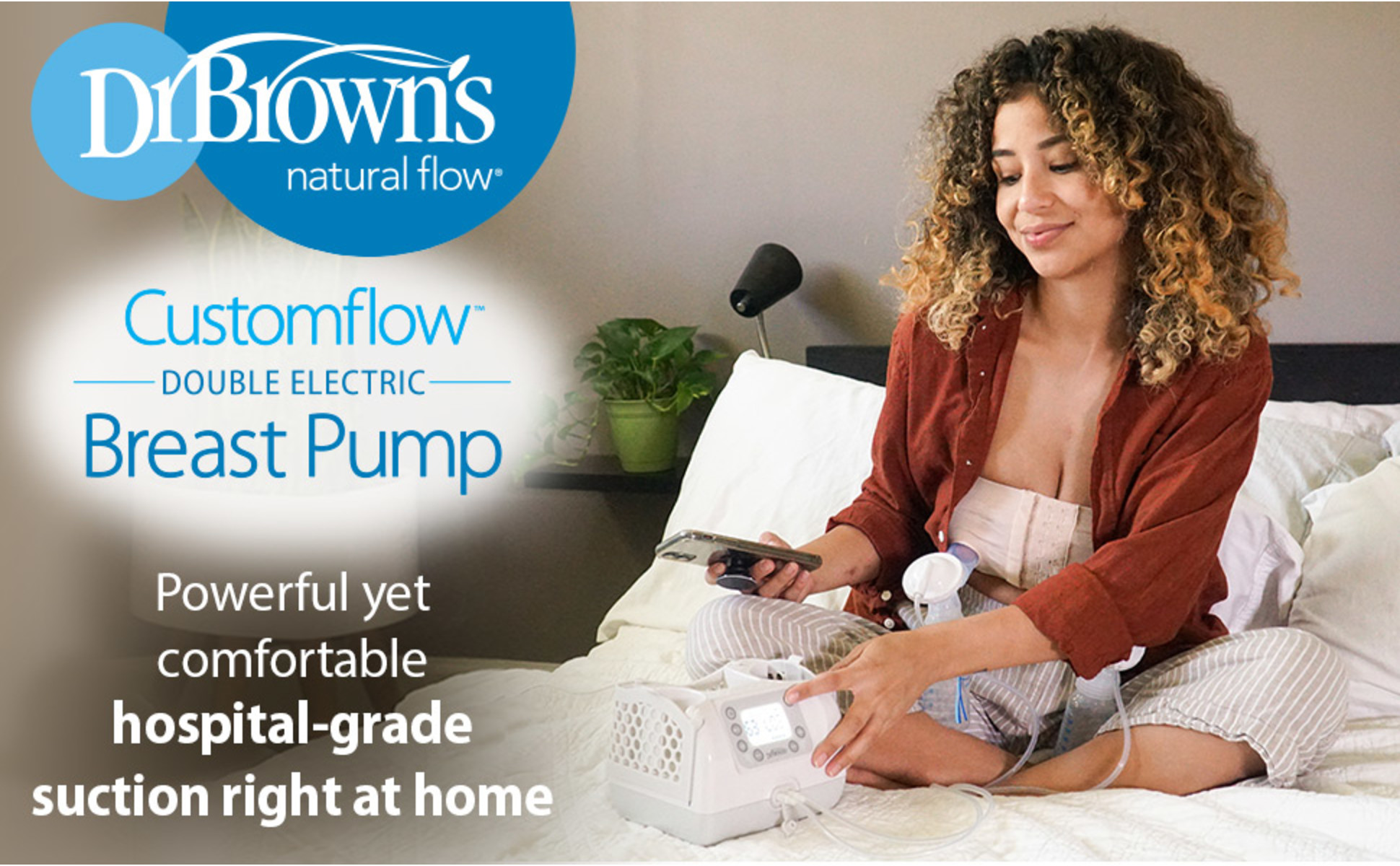 Dr. Brown's™ Customflow™ Double Electric Breast Pump