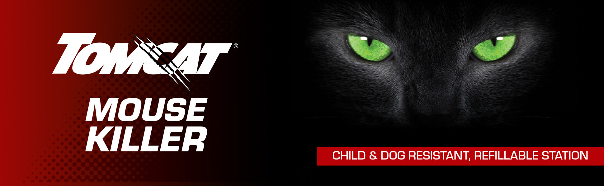 Tomcat Mouse Killer Child & Dog Resistant Refillable Station