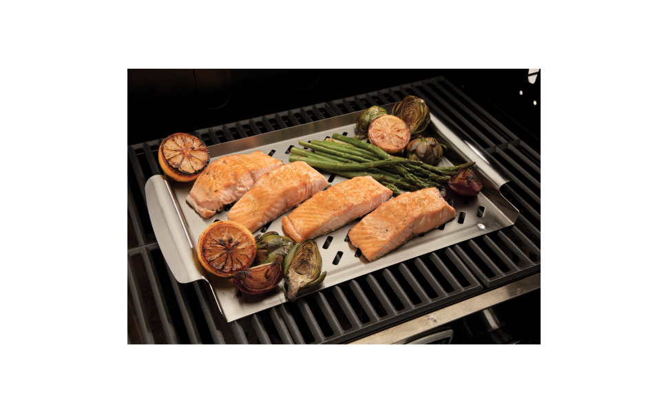 Grill Xpert Grill Topper for Outdoor Grill (4 Pack) - Disposable Grill Topper - Grill Mesh - 14x11 inch Meat and Vegtable Disposable Grill Grates, Sil