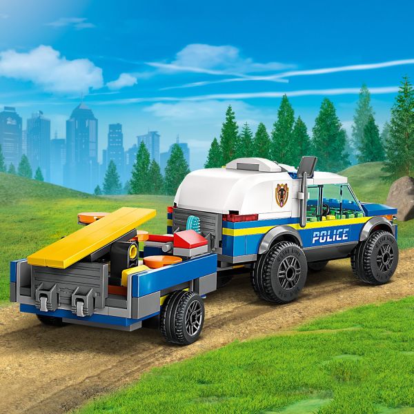 LEGO City Mobile Police Dog Training 60369, SUV Toy Car with