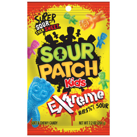 SOUR PATCH KIDS Big Kids Soft & Chewy Candy, Family Size, 1.7 lb